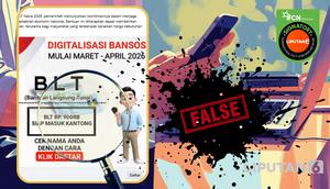 Cek Fakta Liputan6.com menelusuri klaim link pendaftaran BLT Kesra Periode Maret-April 2026.