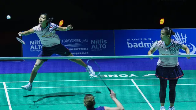 Febriana Dwipuji Kusuma/Amallia Cahaya Pratiwi - Swiss Open 2025 - Bulu Tangkis