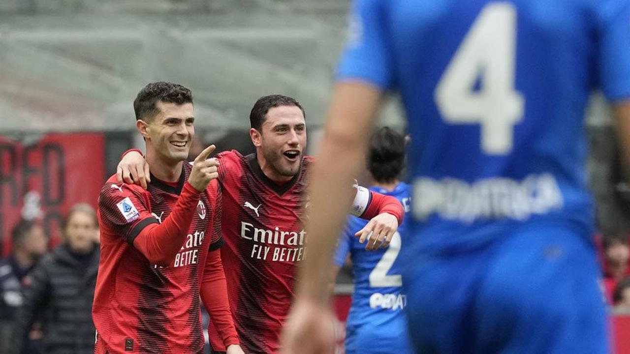 Head to Head: AC Milan Vs Empoli di Serie A
