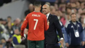 Portugal vs Kolombia: Cristiano Ronaldo Main 90 Menit tapi Ompong, Martinez Beri Pembelaan!