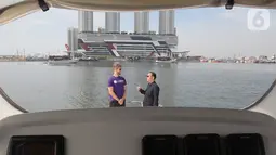 Kerjasama TREVO dan HASS Tours di masa pandemi Covid-19 menjadi opsi bagi wisatawan yang ingin berlayar menggunakan kapal Yacht dari Marina Batavia atau Pantai Mutiara menuju objek wisata Kepulauan Seribu dengan kapasitas 10-25 penumpang. (Liputan6.com/HO/Ori)