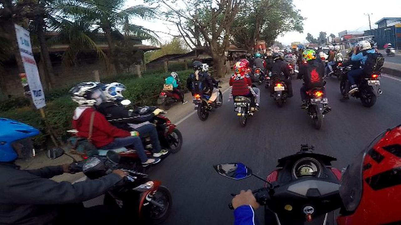 Ini Titik Macet Pemudik Roda Dua di Jalur Pantura