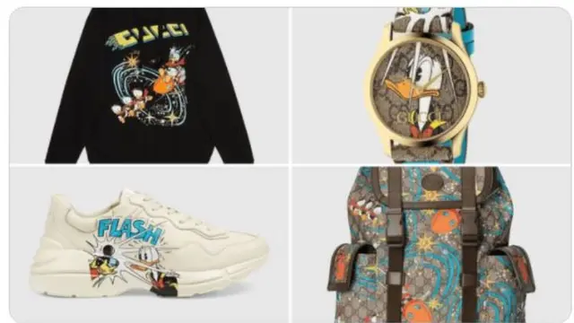 Kolaborasi Gucci dan Disney