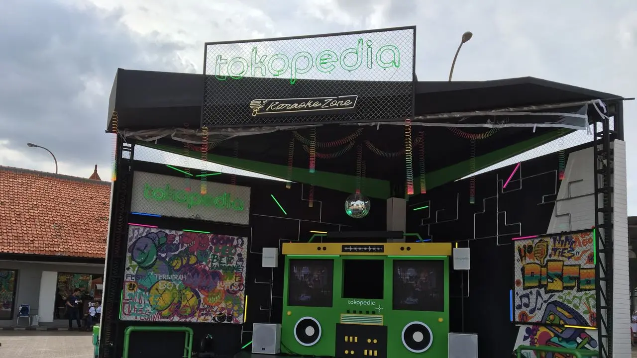Keseruan para generasi 90an nostalgia ke era 90an di The 90's Festival X Tokopedia.