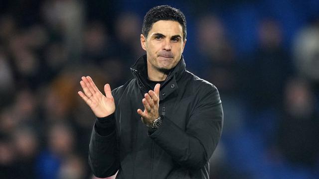 Foto: Gol Semata Wayang Bukayo Saka Perlebar Jarak Arsenal di Puncak Klasemen Liga Inggris