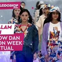 Kilas balik gelaran fashion show Indonesia digelar secara virtual pertama kali dalam sejarah