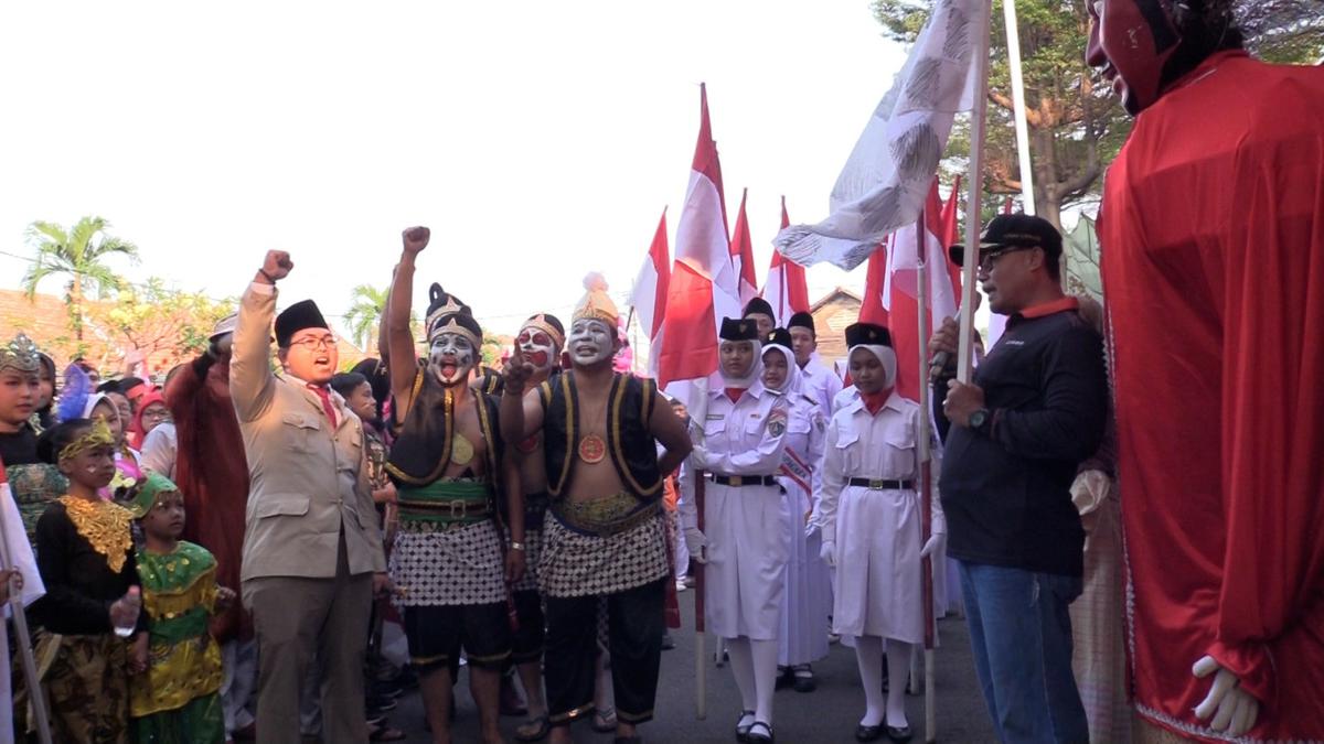 Meriahnya Karnaval Budaya HUT RI ke-79 di Ciracas, 5.000 Warga Ikut Deklarasikan Pahlawan Lingkungan Berita Viral Hari Ini Kamis 19 September 2024