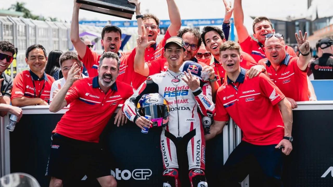 Veda Ega Pratama Naik Podium di GP Brasil, Dirut Injourney: Kita Dukung Pembalap Indonesia Bersaing Secara Global