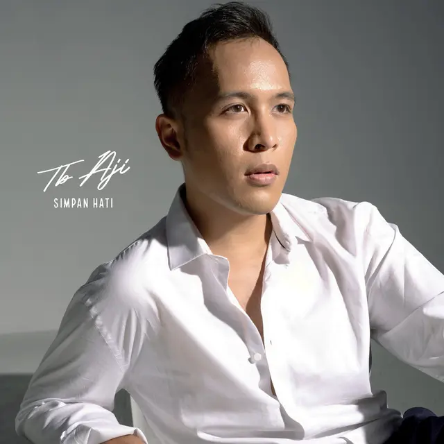 Penyanyi TB Aji saat meluncurkan single Simpan Hati