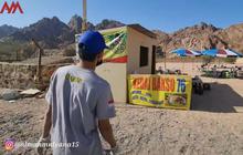 Penampakan Warung Bakso Pertama di Lembah Gunung Batu Madinah, Pemiliknya Orang Bekasi
