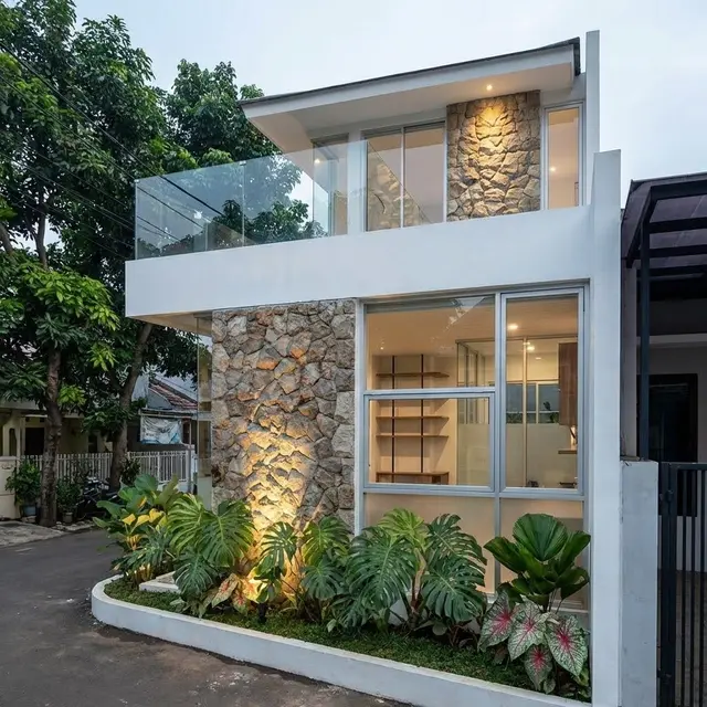Inspirasi Desain Rumah Mungil Tapi Asri di Perkotaan