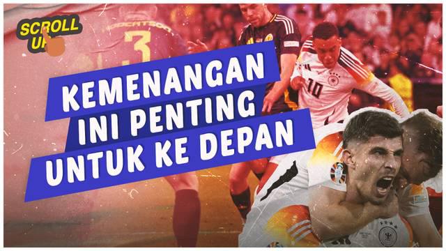 Scroll Up kali ini akan membahas soal komentar Kai Havertz setelah Timnas Jerman berhasil pesta gol ke gawang Skotlandia pada Sabtu (15/6/2024) dini hari WIB.