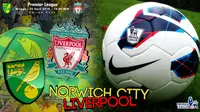 Prediksi Norwich City vs Liverpool (Liputan6.com/Sangaji)