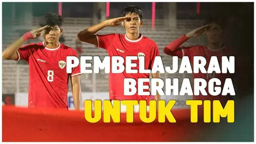 VIDEO: Arkhan Kaka Sebut Hasil Imbang Timnas Indonesia U-20 Kontra China jadi Pembelajaran Tim