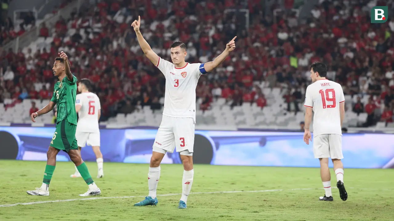 Jay Idzes - Timnas Indonesia Vs Arab Saudi di Putaran Ketiga Kualifikasi Piala Dunia 2026