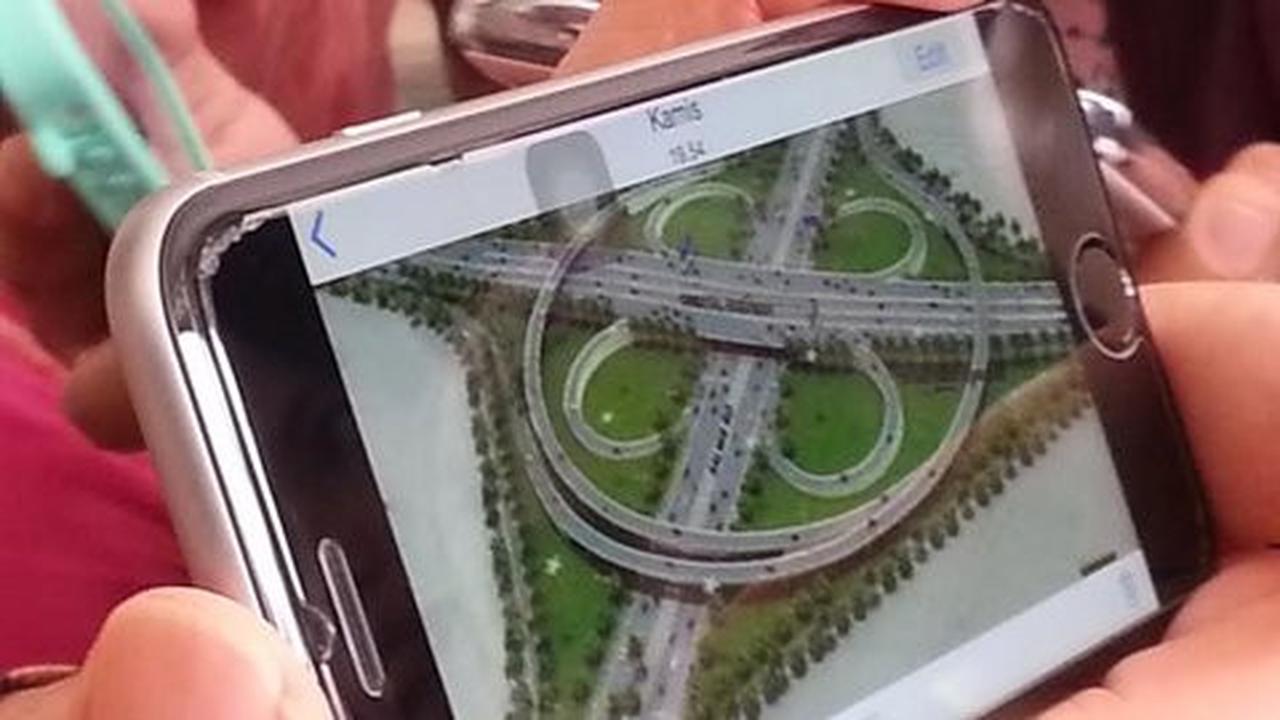 Ini model jalan layang silang yang bakal dibangun Ahok di Semanggi
