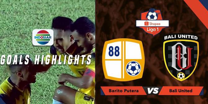 VIDEO: Highlights Liga 1 2019, Barito Putera Vs Bali United 1-0