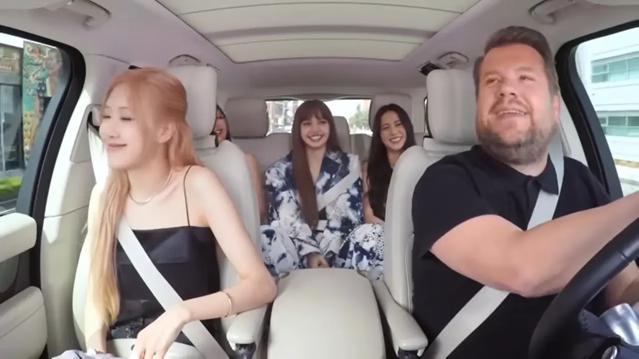 Blackpink Carpool Karaoke bersama James Corden