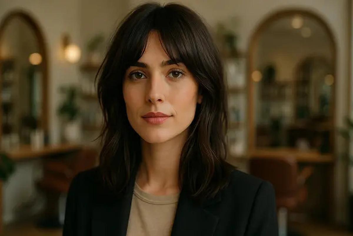 9 Model Rambut Shag Modern dengan Curtain Bangs, Potongan Awet Muda Anti Ribet