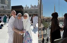 Potret Irish Bella Menjalani Umrah Bersama Keluarga, Rambut Adiknya Dicukur Plontos