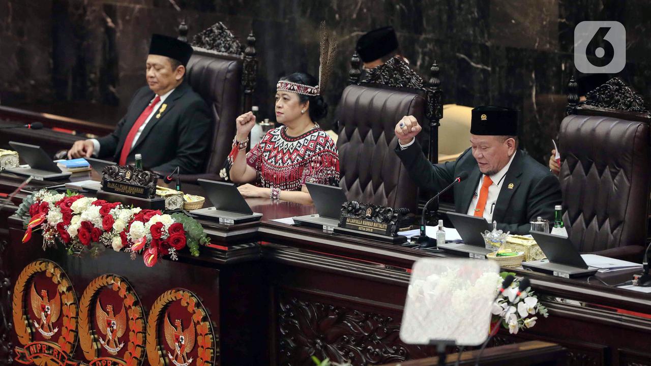 Pidato Jokowi di Sidang Tahunan MPR