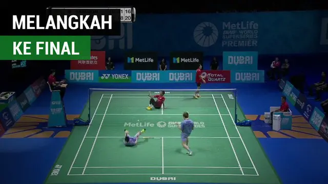 Berita video Marcus Gideon dan Kevin Sanjaya mengungkapkan cara yang membuat mereka bisa melangkah ke final BWF Super Series Final 2017.