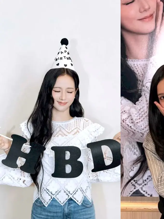 Rayakan Ulang Tahun ke-31, Jisoo BLACKPINK Tampil Smart Casual Saat Traktir Fans Makan hingga Bagi Hadiah iPhone