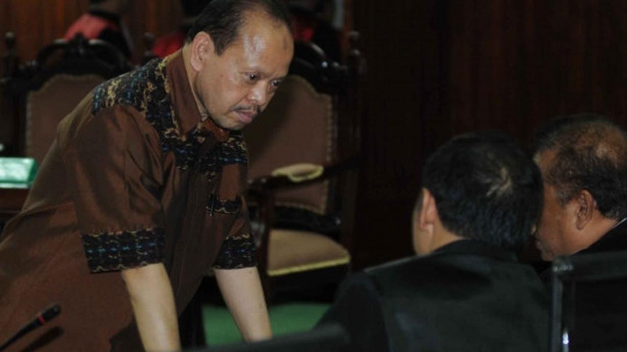 Ini ekspresi Sutan Bhatoegana usai divonis 10 tahun penjara
