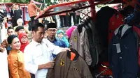 Jokowi mengunjungi Teras Cihampelas, Bandung.