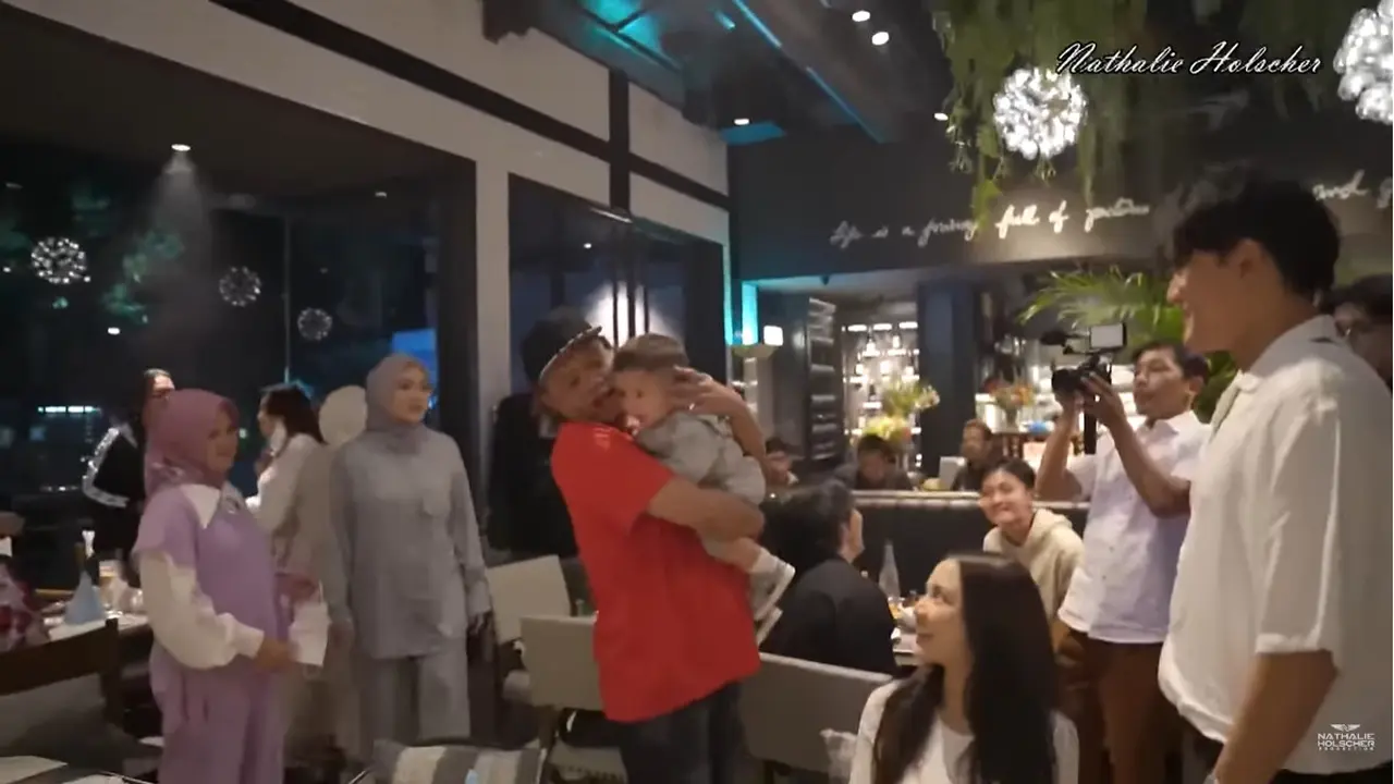 7 Momen Ulang Tahun Sule ke-46, Nathalie Holscher dan Putri Delina Akur Kembali