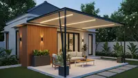4 Model Kanopi Teras Rumah Kecil dengan Tampilan Clean dan Mewah, Kenali Karakteristiknya