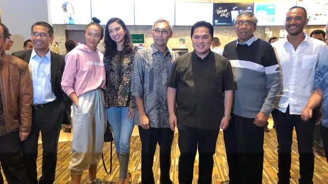 Erick Thohir dan Cast Gundala