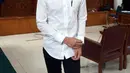 Sebelumnya, jaksa mendakwa Mario Dandy dengan dakwaan penganiayaan berat yang disertai dengan perencanaan terlebih dahulu terhadap Cristalino David Ozora (17). Selama kejadian, Mario turut bersama dengan Shane Lukas Rotua Pangondian Lumbantoruan alias Shane (19) dan anak AG (15). (Liputan6.com/Johan Tallo)