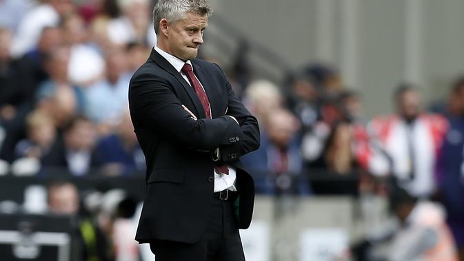 Manager Manchester United (MU) Ole Gunnar Solskjaer. (AFP/Ian Kington)
