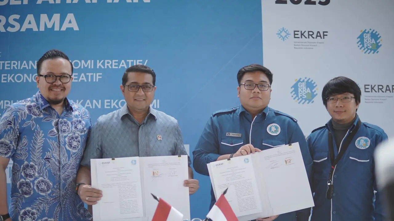 Kementerian Pariwisata dan Ekonomi Kreatif (Kemenparekraf) bersama Gerakan Ekonomi Kreatif Nasional (GEKRAFS)