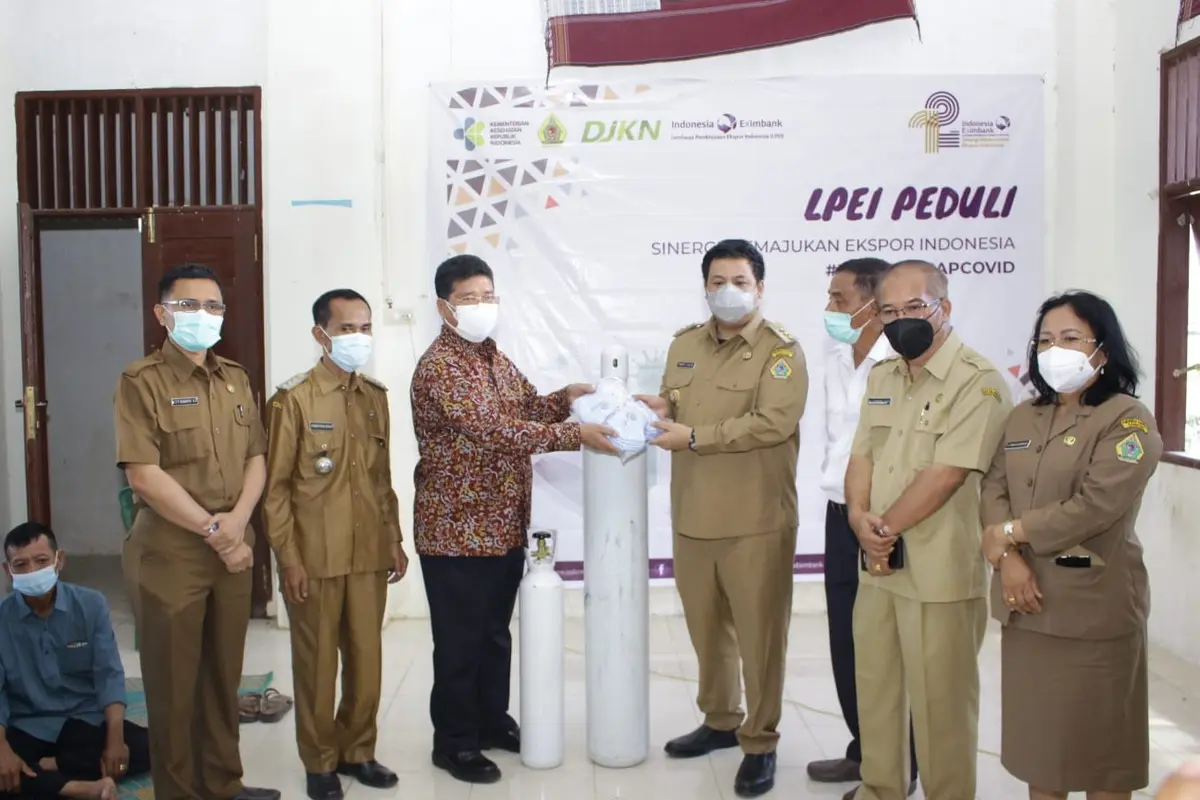 LPEI mendukung program vaksinasi di lingkungan obyek wisata di Kabupaten Samosir, Sumatera Utara.