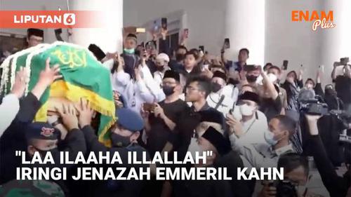 VIDEO: Detik-Detik 'Laa Ilaaha Illallah' Iringi Jenazah Eril Menuju Pemakaman