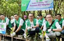 Komitmen Pelestarian Lingkungan & Ciptakan Udara Lebih Baik, 21 Ribu Bibit Mangrove Ditanam di Wilayah Pesisir