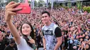 Hal yang akhirnya dianggap sebagai pengaruh positif dari hubungan keduanya. (Adrian Putra/Bintang.com)