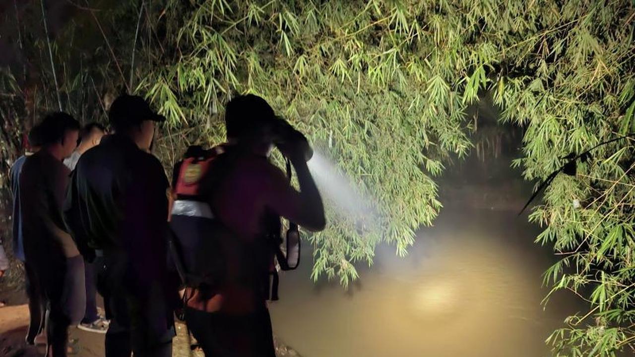 Balita Terseret Sungai Cisimeut Lebak, Tim SAR Banten Terus Lakukan Pencarian