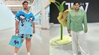 Ivan Gunawan terlihat mengenakan busana berwarna cerah sebagai tren yang menggambarkan fashion era 1960an. (Dok: Instagram Ivan Gunawan)