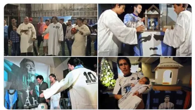Gereja Diego Maradona di Argentina