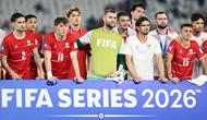 Para pemain Timnas Indonesia berfoto bersama sebagai runner up setelah laga final FIFA Series 2026 melawan Bulgaria di tadion Utama Gelora Bung Karno, Senayan, Jakarta, Senin (30/03/2026). (Bola.com/M Iqbal Ichsan)