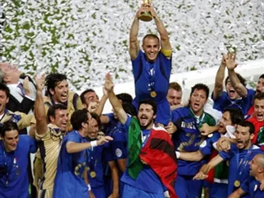 Italia dan Cannavaro Juara Piala Dunia