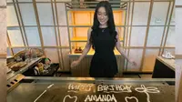 Amanda Caesa Rayakan Ulang Tahun ke-22 (credit: instagram/amandacaesaa).