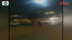 Kapolri Jenderal Tito Karnavian, Jumat (26/5) petang, meninjau lokasi ledakan bom di Terminal Kampung Melayu, Jakarta Timur. 