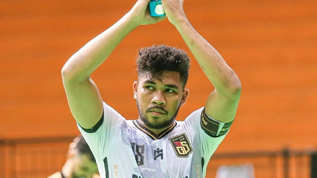 Pefutsal Black Steel Manokwari dan Timnas Futsal Indonesia, Evan Soumilena.