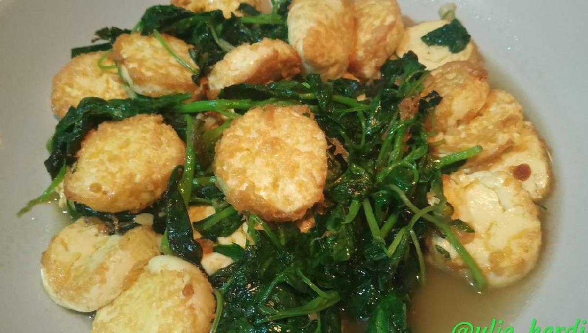 Tumis Bayam Tofu
