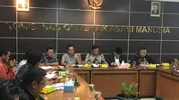 Komnas HAM bertemu perwakilan TNI membahas RUU Terorisme