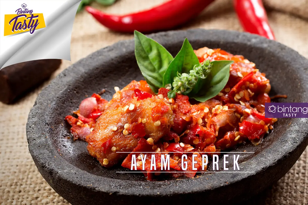 [Bintang] Bintang Tasty: Ayam Geprek Sambal Setan